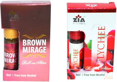 

Zia Brown Mirage and LYCHEE Special Malaysian Edition Floral Attar(Fruity)