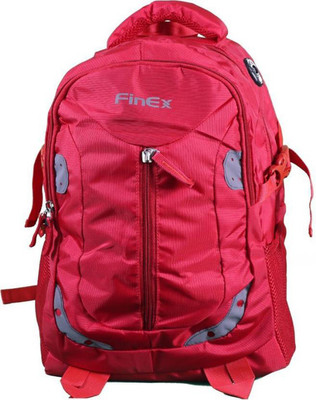 

Finex Rd Laptop Backpack-1880 35 Laptop Backpack(Pink), Red