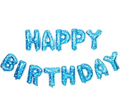 

Events Framer Printed HBD03 Letter Balloon(Blue, Pack of 1)