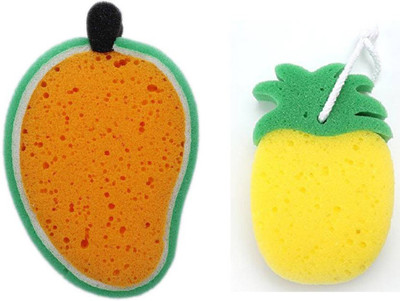 

INAAYA Facial Sponge For Home & Parlour Bath Sponges For Men, Women & Kids - 2 Pcs