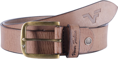 

Vener Fabica Men Casual Brown Genuine Leather Belt