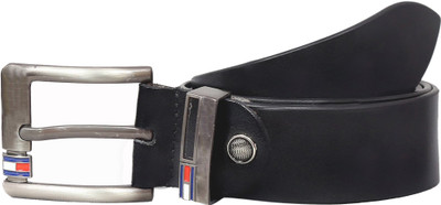 

Hornwood Men Formal Black Genuine Leather Belt
