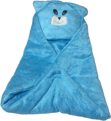

SONAHITA Plain  Swadding Baby Blanket(Fur, SONA9-Firozee