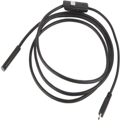 

Qawachh OTG 3in1 Inspection Camera 5meter (Hd) (Connect with Mobile and Laptop) Folding Flash Bracket