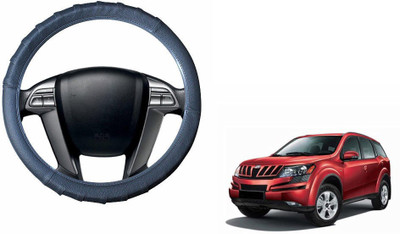 CARIZO Steering Cover For Mahindra XUV 500(Grey, Leather)