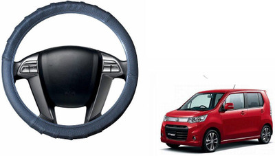 CARIZO Steering Cover For Maruti WagonR Stingray(Mat Grey, Leatherite)