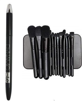 

RHV Me Now Dynamic EyeLiner and 12 Piece Makeup Brush Set (Set of 2)(Set of 2)