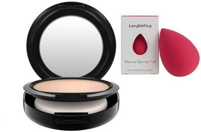 

longlasting Sponge puff & Mac studio fix compact(Set of 2)