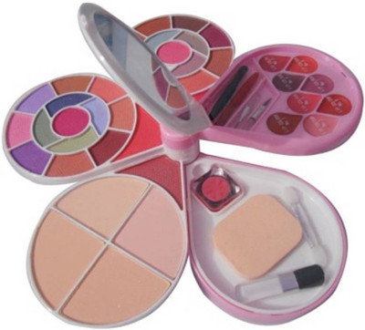 

ADS PRO 26 EYE-SHADOW,2 BLUSHER,4 POWDER,8 LIP COLOUR SET ,COMPLETE MAKE UP KIT