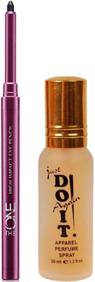 

Oriflame Sweden The One High Impact Eye Pencil 0.3 g (Onyx Black) with one do it perfume 30 ml(Set of 5)