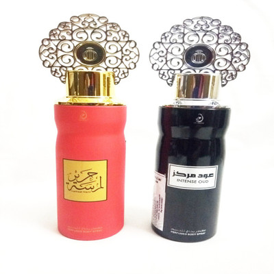 

ARABIYAT LAMSAT HARIR AND INTENSE OUD Perfume Body Spray - For Men & Women(400 ml, Pack of 2)