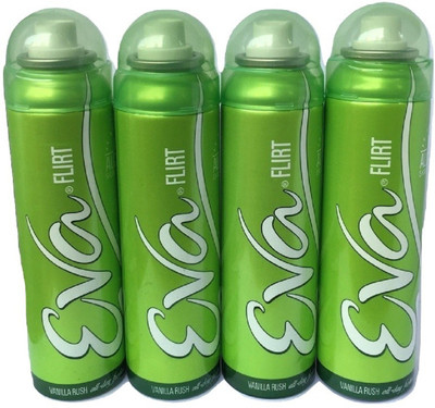 

EVA FLIRT PACK OF 4 Body Spray - For Women(500 ml, Pack of 4)