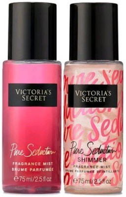 

Victoria Secret PURE SEDUCTION BODY MIST 75ML X 2 PICS Body Mist - For Women(.150 ml, Pack of 2)
