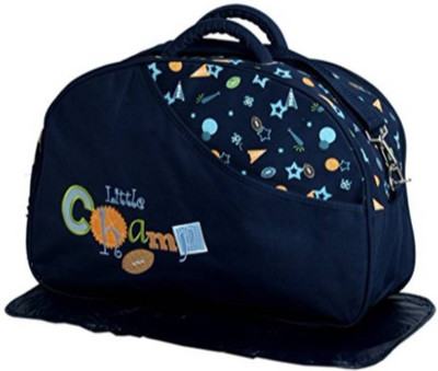 

Geniebox Diaper Bag with Diaper Changing Mat For Travelling with Multi purpose bag(Navy Blue)