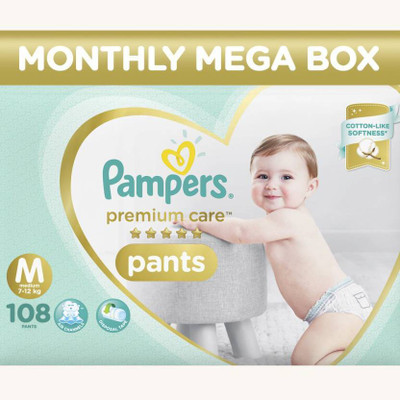 

Pampers Pamper baby pants - M(108 Pieces)