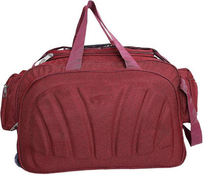 

Inte Enterprises (Expandable) red Travel Duffel Bag(Red)
