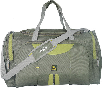 

Alfisha (Expandable) (Expandable) Dholki Lightweight Waterproof Luggage Travel Duffel Bag /40Ltr Travel Duffel Bag(Mehendi Color) Travel Duffel Bag(Green)
