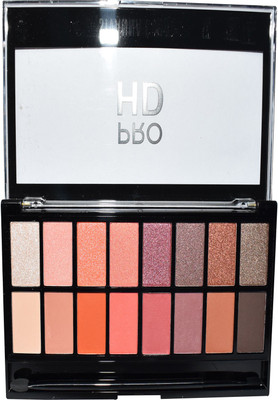 

Sivanna Colors Pro HD Eye Palette (Highlighter , Bronzer, Eyeshadow) 12 ml(Multi)