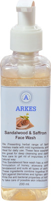

Arkes Sandalwood & Saffron Natural Face Wash (200ml) Set of 2 Face Wash(400 ml)