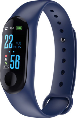 

candytech FITBAND OLED Touch Screen, Pedometer, B.P., Heart Rate,Sweatproof, CaloriesCount Fitness Band(Blue, Pack of 1)