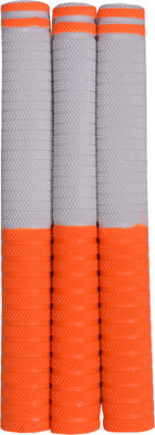

Pioneer C.bat Grip White Dry Feel(White, Orange, Pack of 3)