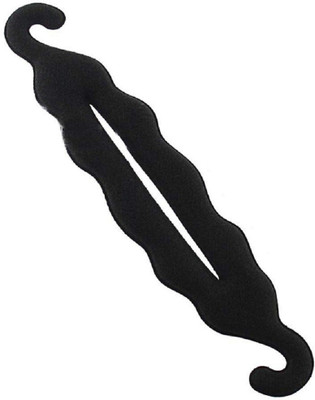 

fashion hub brand Hair Donut For Women | Hair Donut Bun Maker Magic Clip, Black Bun(Black)