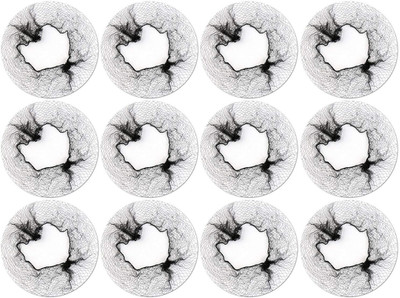 

Fully Hair Nets Invisible Elastic Edge Mesh 12 Pcs | juda nets for women | Hair Accessories, Pack Of 1 Bun(Black)