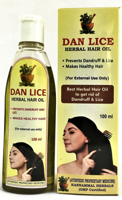 

Dan Lice Herbal Hair Oil Pack of 2 (200ml) Hair Oil(200 ml)