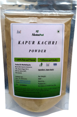 

Neutraved 100% Pure Kapoor kachri Powder - (200 Gm)(200 g)