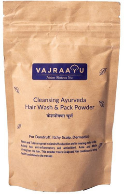

Vajraayu Cleansing Ayurveda Hair Wash & Hair Pack -Dandruff(100 g)