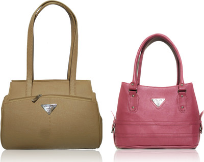 

AZED Collections Shoulder Bag(Khaki, Purple)