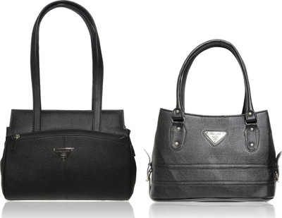 

AZED Collections Shoulder Bag(Black, Black)
