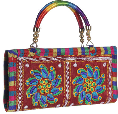 

GiftingTree Hand-held Bag(Maroon)