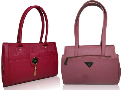 

AZED Collections Hand-held Bag(Maroon, Purple)