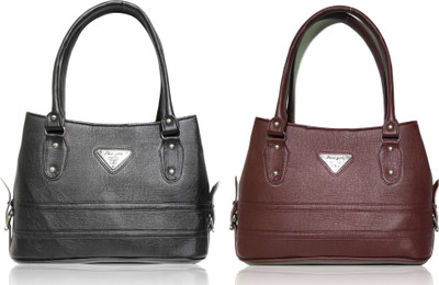 

AZED Collections Shoulder Bag(Black, Brown)