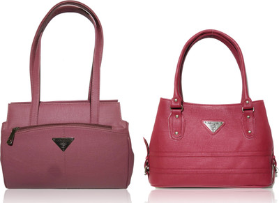 AZED Collections Shoulder Bag(Purple, Maroon), Maroon;purple