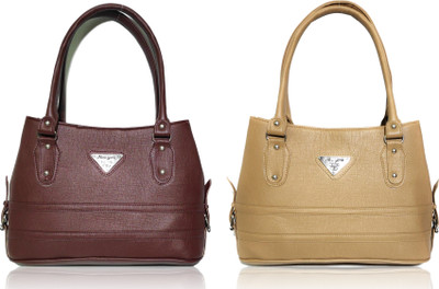 

AZED Collections Shoulder Bag(Brown, Khaki)