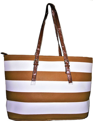 

Niryat International Hand-held Bag(Brown, White)