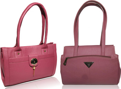 

AZED Collections Hand-held Bag(Purple, Purple)