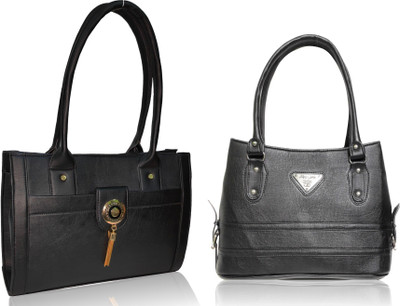 AZED Collections Shoulder Bag(Black, Black)