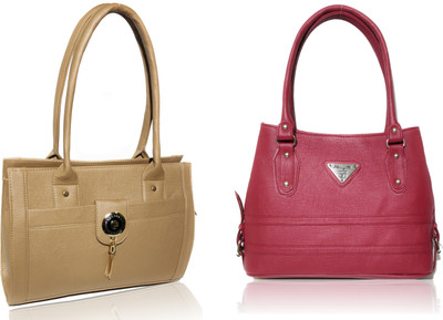 

AZED Collections Shoulder Bag(Khaki, Maroon)
