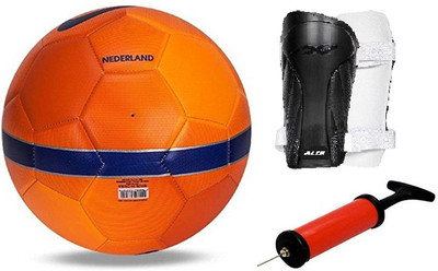 ALEN Nederland WC Football + ShinGaurd+ Air Pump Kit Football Kit