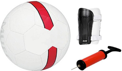 

ALEN MUFC UTD Football + ShinGaurd+ Air Pump Kit Football Kit