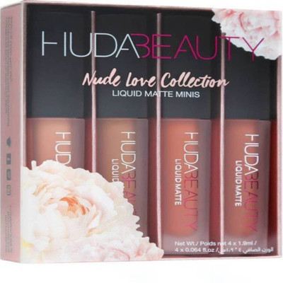 

Huda Beauty Nude love collection liquid matte minis(PINK)