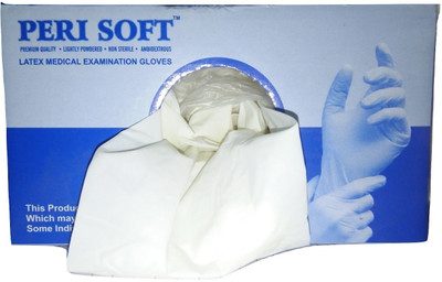 

PERISOFT M Latex Examination Gloves(Pack of 100)