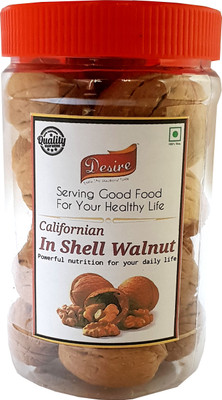 

Desire Foods Walnut Kernels 250 Gram Walnuts(250 g, Plastic Bottle)