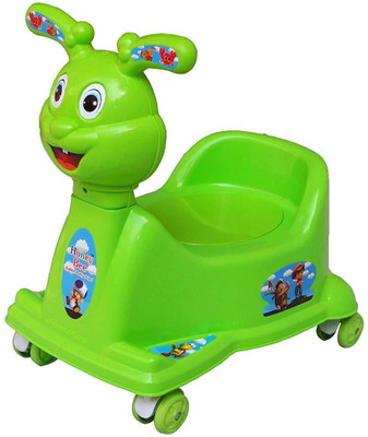 

Samaaya Baby Potty seat Cum Chair With Wheel Potty Seat Potty Seat(Green)