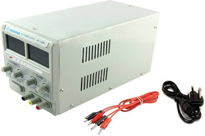 

DHRUV-PRO DAZHENG PS-305D 30V/5A dc output Adjustable Variable power supply 220 W Simple Precision Digital Regulated 150 Watts PSU(White)