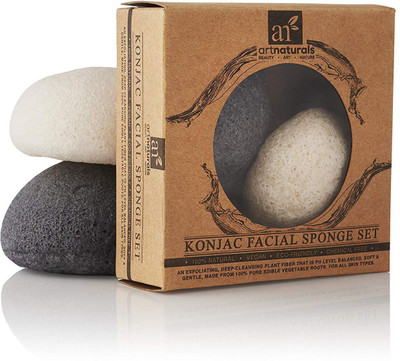 

Artnaturals Konjac Facial Sponge Set - 2 Pack