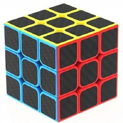 

Protokart High Speed Carbon Fiber 3x3 Magic Rubik Cube Puzzle Toy with Adjustable Speed, Brainstorming Puzzle Game Toy(1 Pieces)